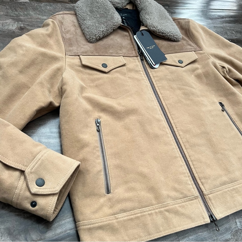 Rag & Bone Matthew Jacket With Removable Shearlin… - image 4